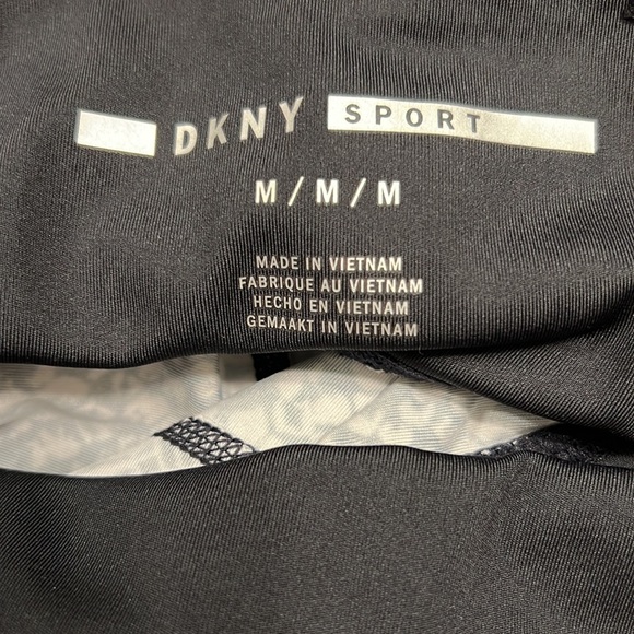 DKNY Sport High Waist Snake Skin Bike Shorts Size M - Picture 4 of 6